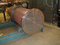 6 Pass Carbon Steel Heat Exchanger Shell Section With Badger Flued Expansion Joint